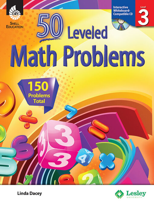 Title details for 50 Leveled Math Problems Level 3 by Linda Dacey - Available